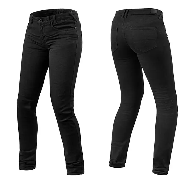 Road Jeans Rev'It Maple Ladies Black