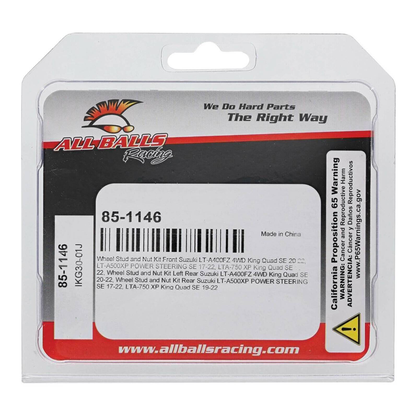 Wheel Stud and Nut Kit 85-1146 - Image 4