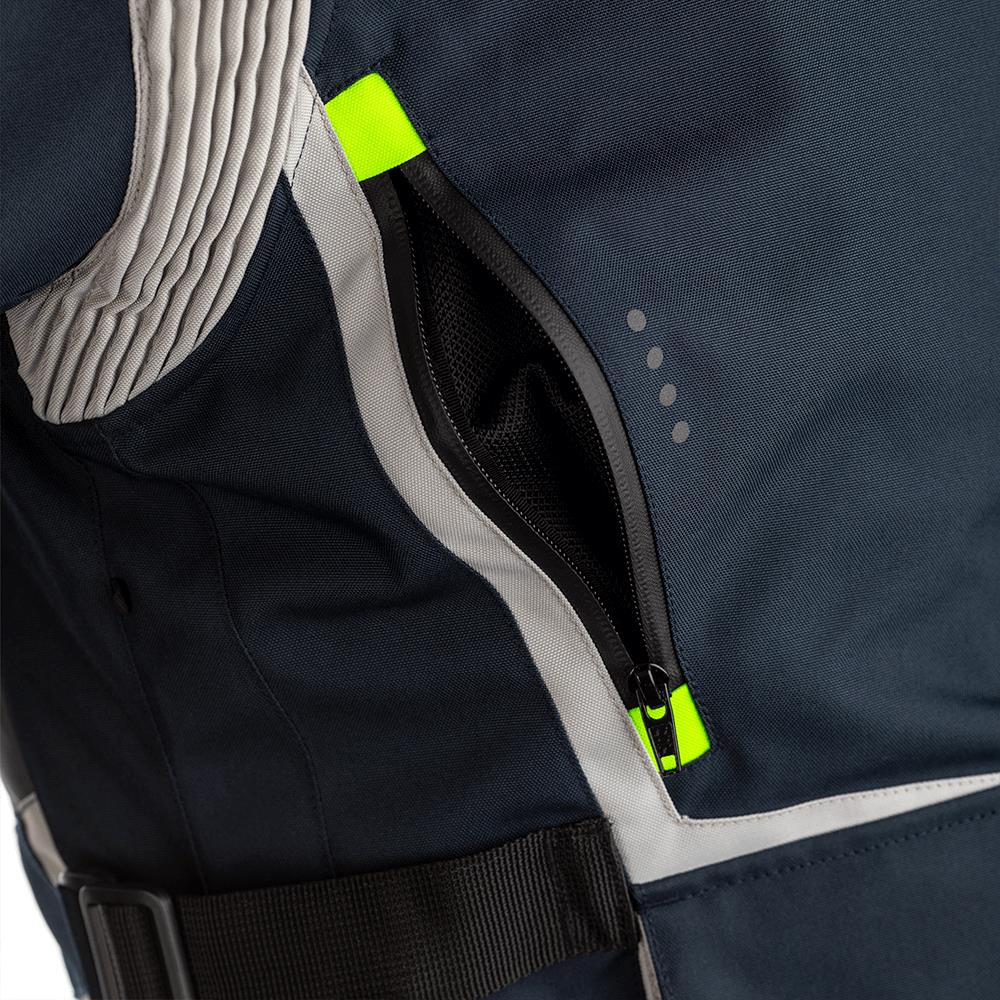 Jacket RST Maverick Textile Blue/Yellow - Image 7