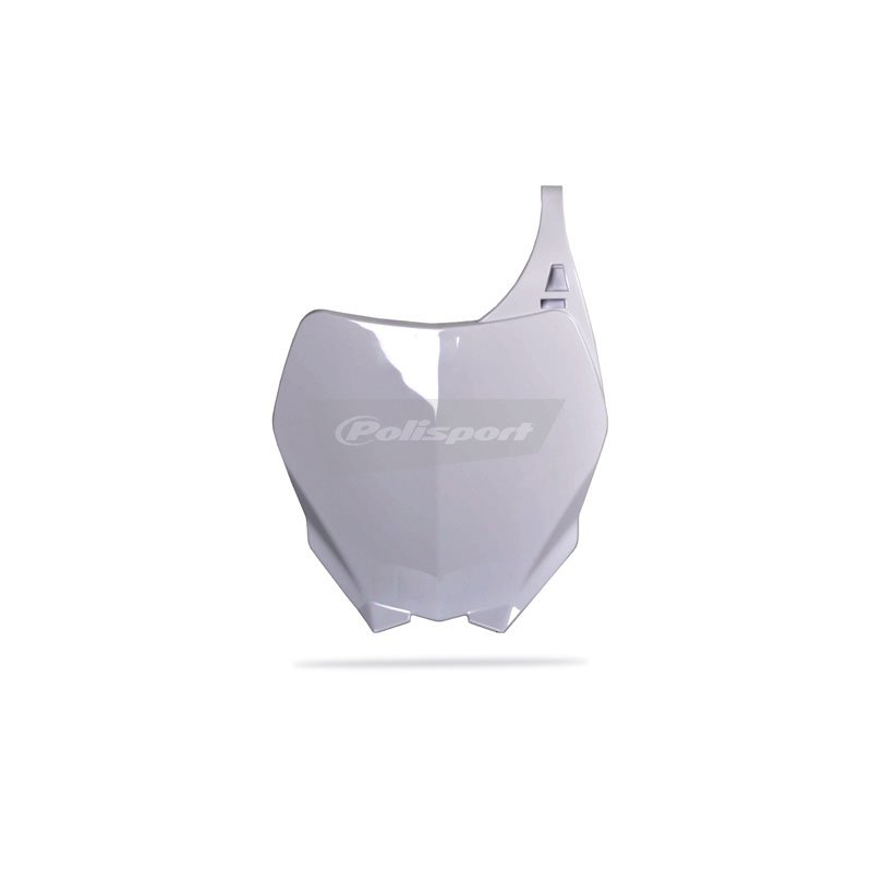 NUMBER PLATE YAM YZ125/250 05-14 /450F 05-09 WHT - Image 1