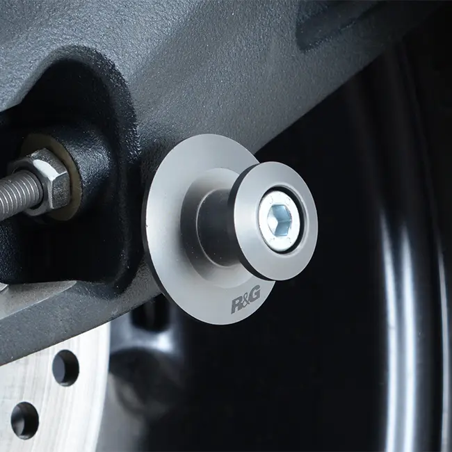 R&G Paddock Stand bobbins M6 x 1.00 x 25mm Titanium
