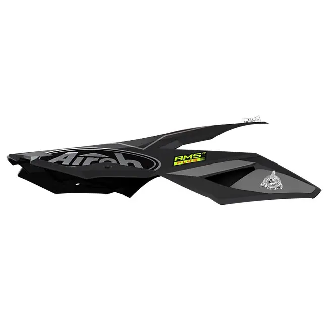 Peak Only Rampage Black Matt Aviator 3 Helmet MX Airoh [A]