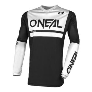 Oneal Element Threat Air Motocross Jersey Black/White - Image 2