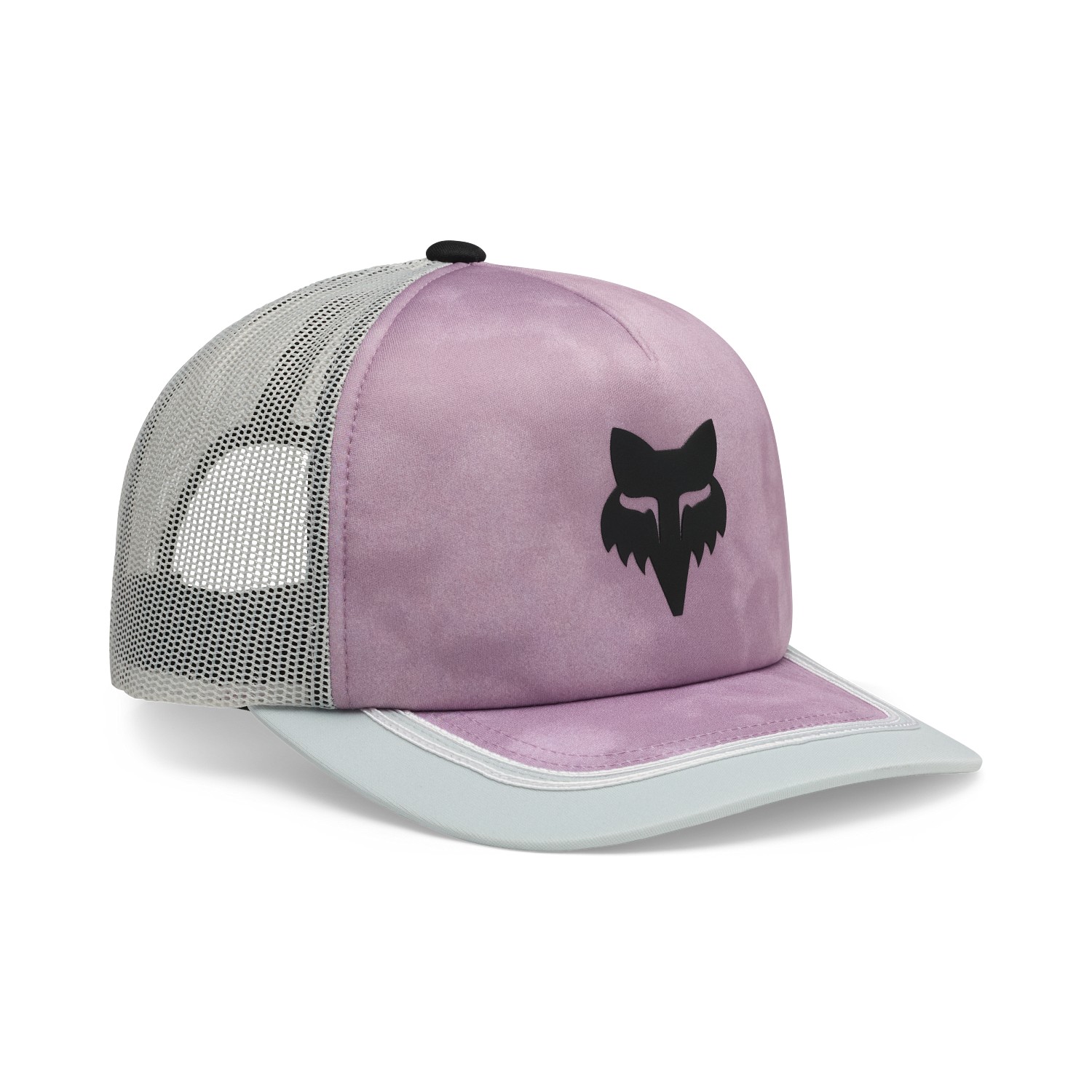 Fox Rooted Trucker Hat Ladies Lavender Drift - Image 1