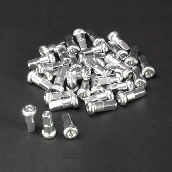 Z-WHEEL ALY NIPPLE P3 32PC SIL