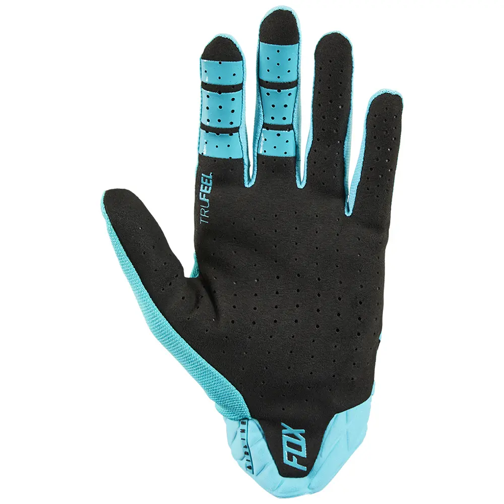 Fox Airline Motocross Gloves Teal