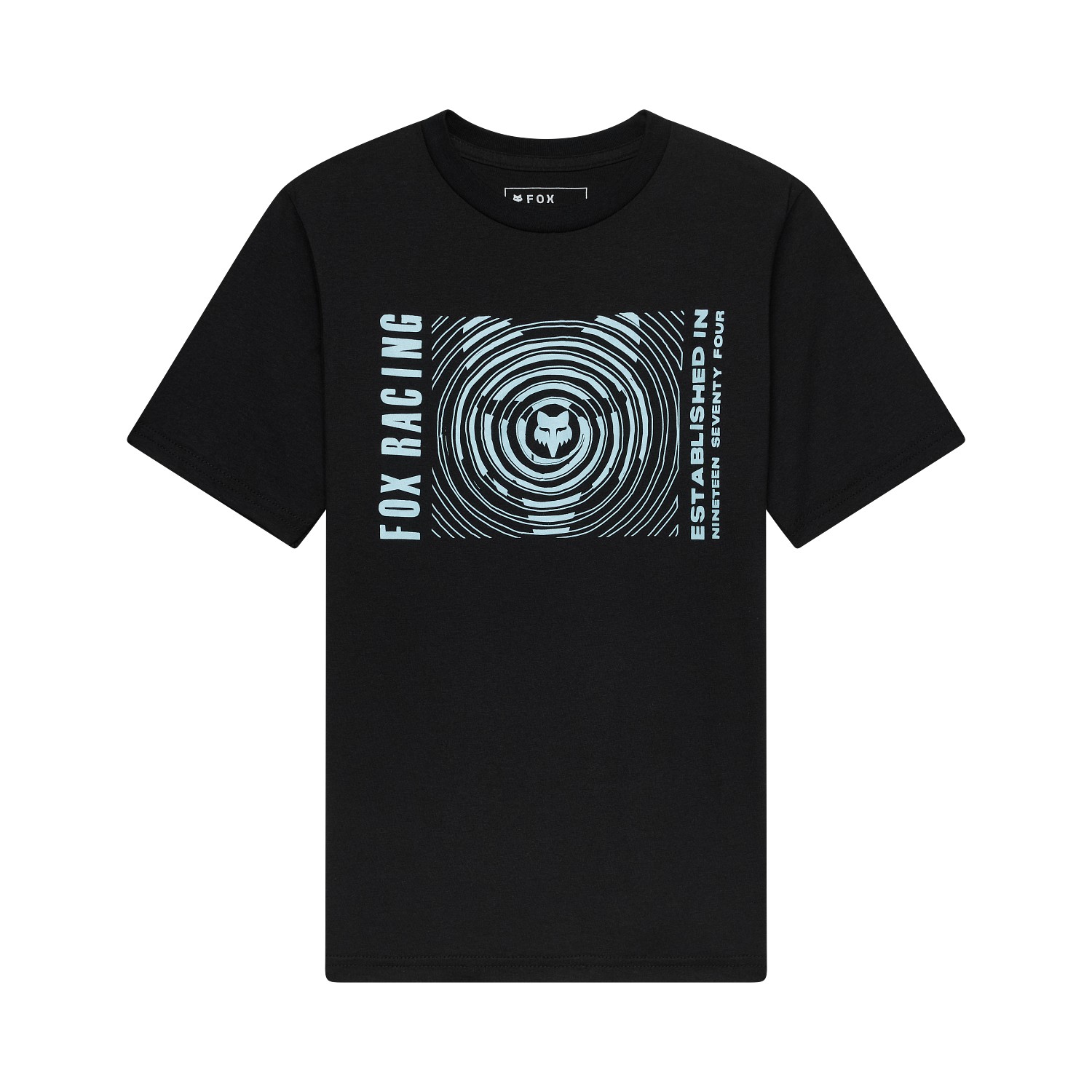 Fox Warped Tee Youth Ultra Black - Image 1