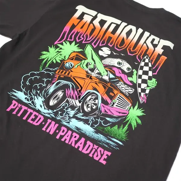 Fasthouse Pitted Tee Black