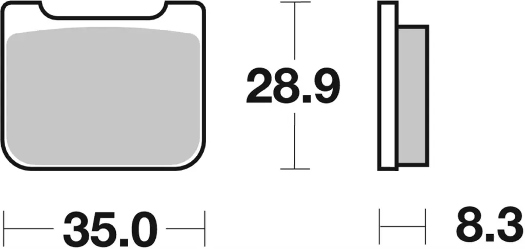 SBS 732RQ Rear Brake Pads