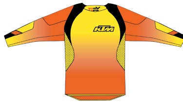 Motocross Jersey KTM 2015 Gravity-FX Orange - Image 1