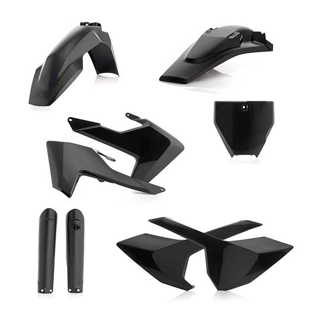 I Acerbis Husq Full Plastic Kit FC Black [] - Image 1