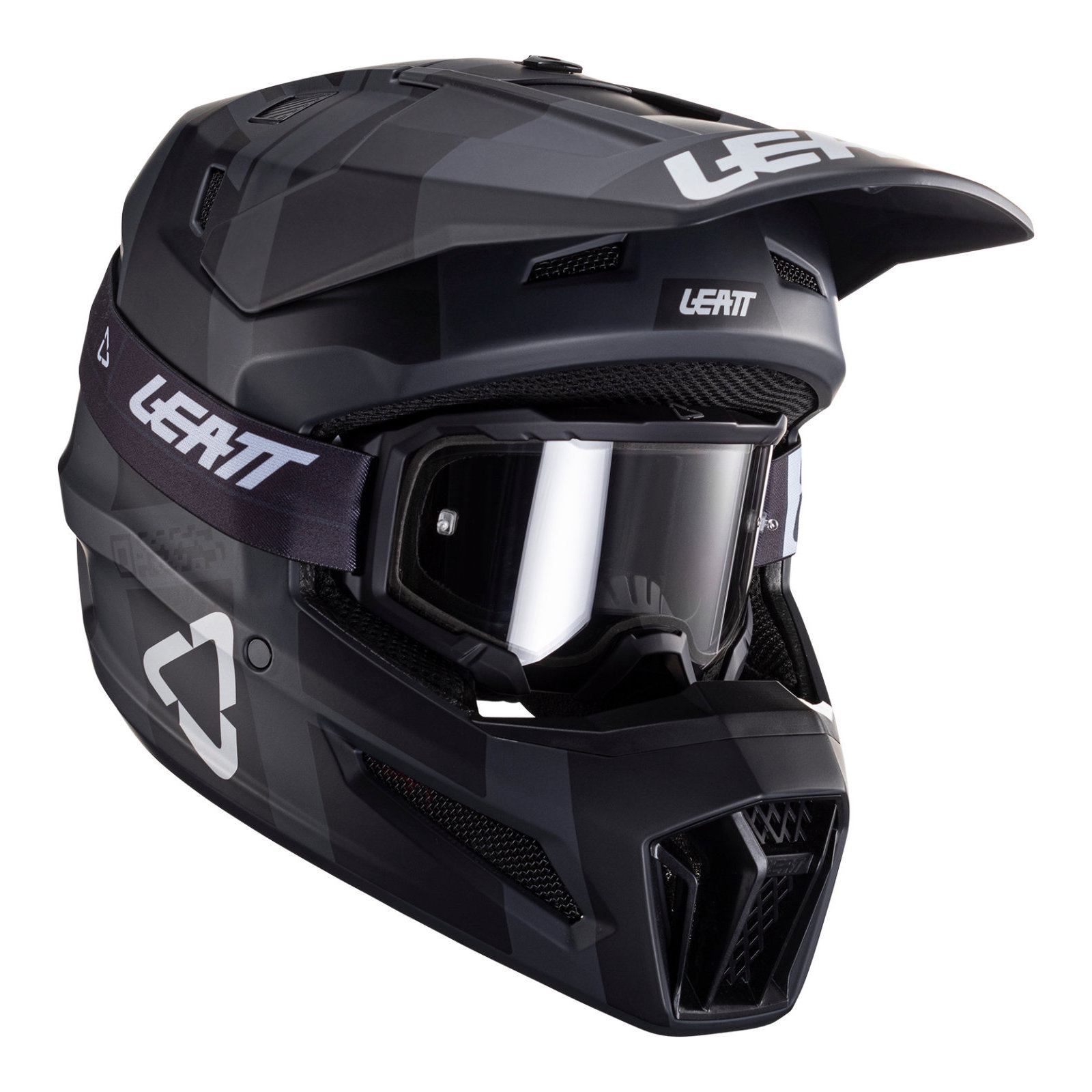 Leatt Moto Helmet Kit 3.5 Black - Image 1