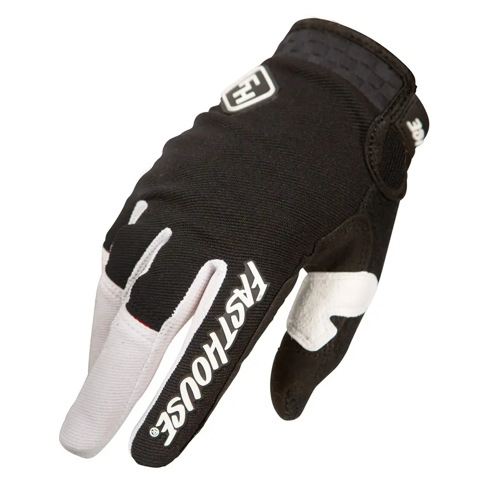 Fasthouse Speed Style Ridgeline Motocross Gloves Black/White