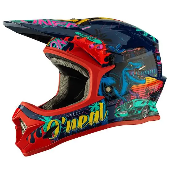 Oneal 1SRS Rex Motocross Helmet Youth Multi