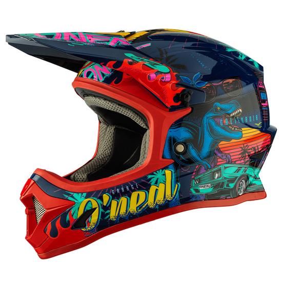 Oneal 1SRS Rex Motocross Helmet Youth Multi - Image 1