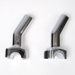 WHITES PULL BACK SOFTAIL RISERS 4" 12-625 - Image 5