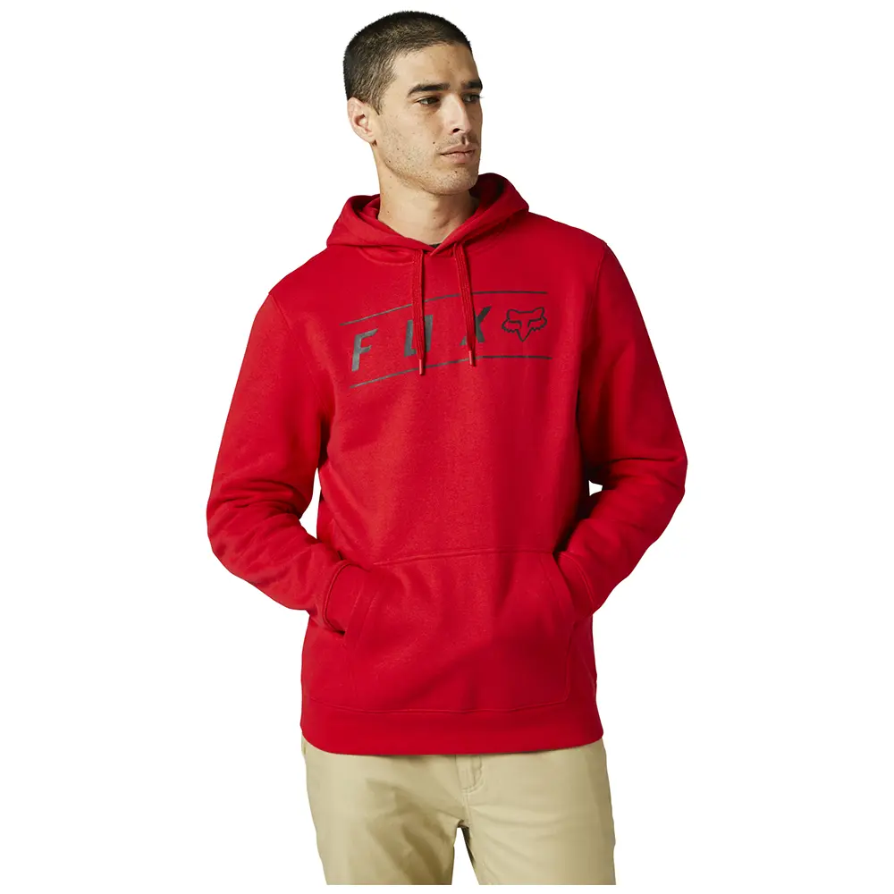 Fox Pinnacle Pullover Fleece Hoodie Flame Red