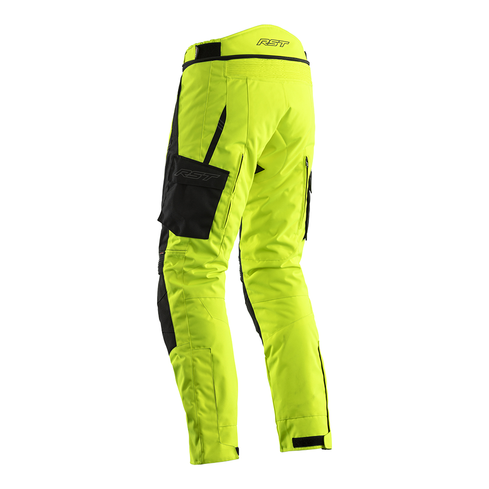 RST RALLYE CE TEXTILE PANT [FLO YELLOW/BLACK] 36 XL - Image 1