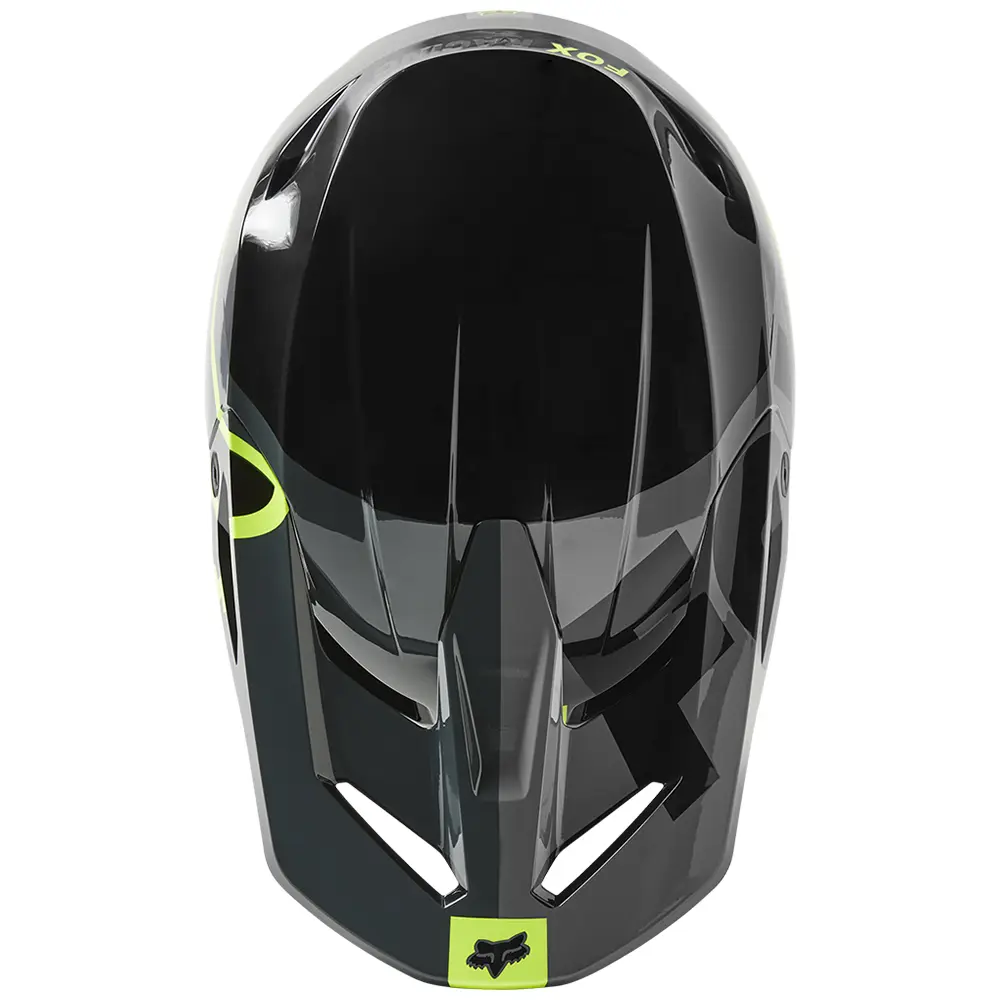 Fox V1 XPOZR MIPS ECE Motocross Helmet Youth Black/Grey