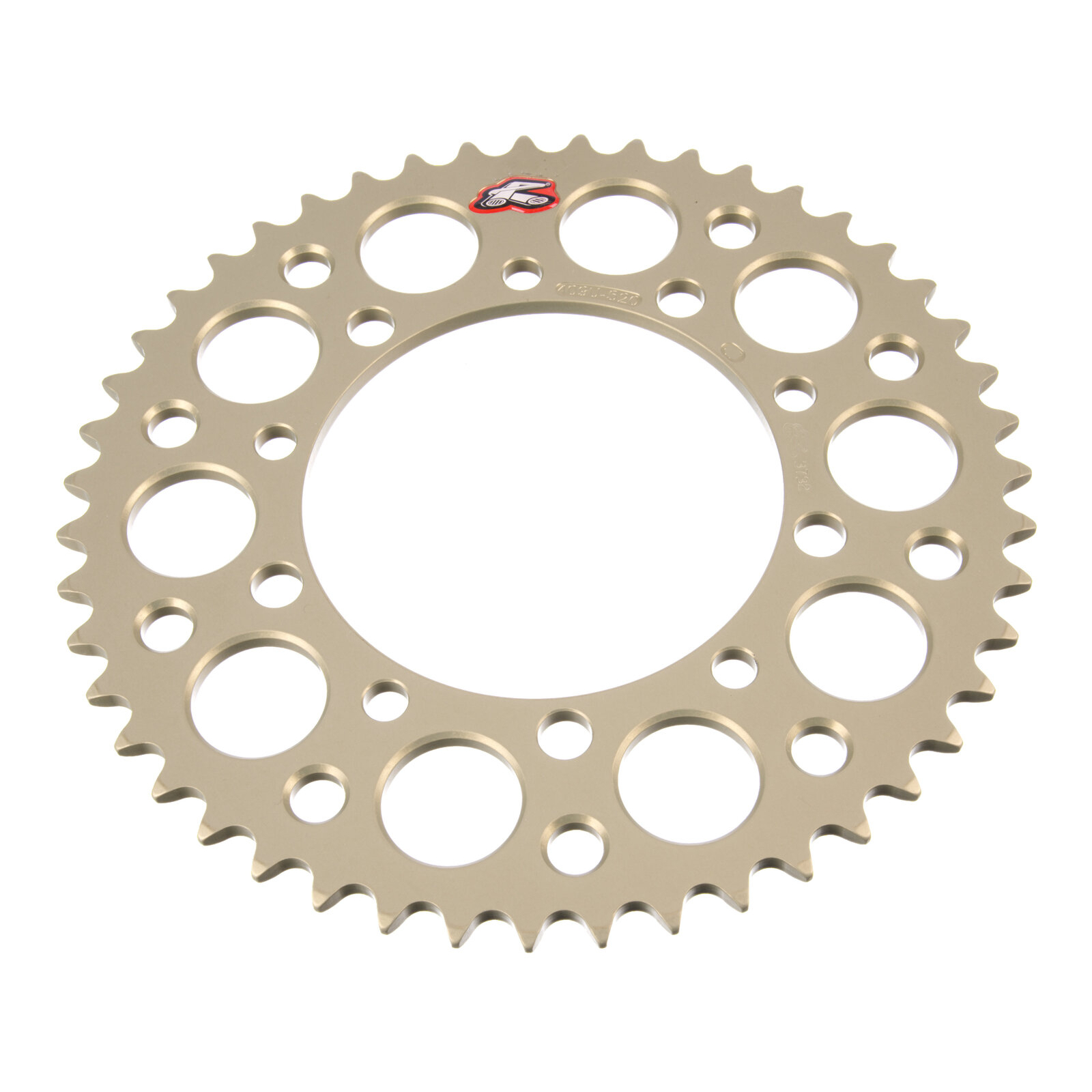 Renthal Sprocket Hard Anodised 48T Silver - Image 2
