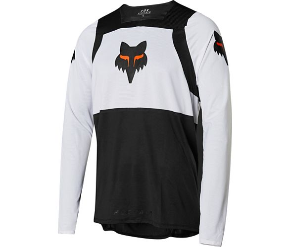 Mountian Bike Jersey Fox Flexair Gothik Black/White/Orange - Image 1