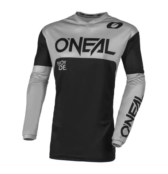 Oneal Element Racewear Motocross Jersey Youth Black/Grey