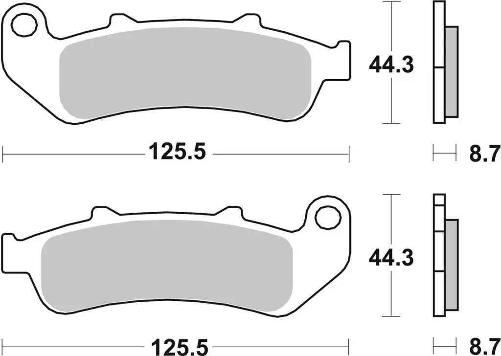 SBS 685HS Front Brake Pads