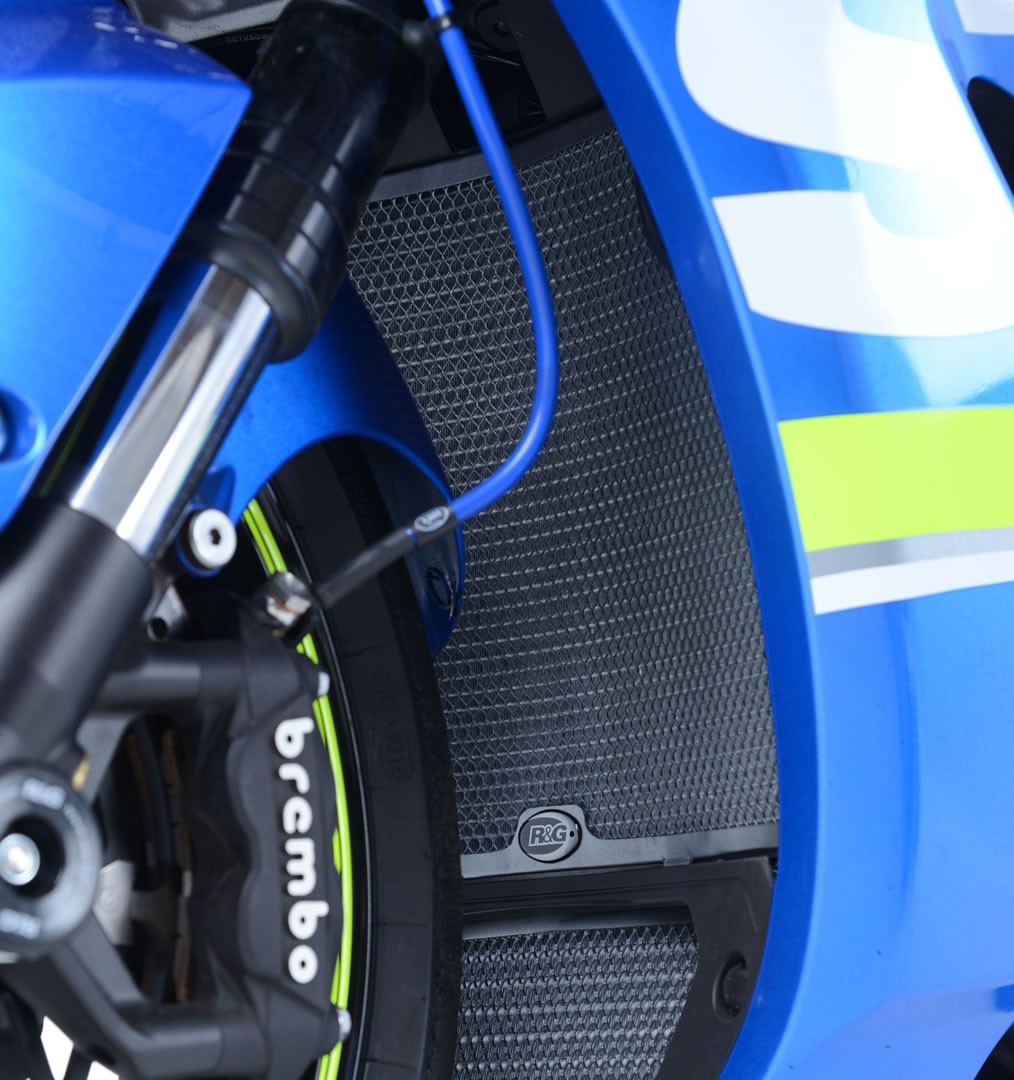Radiator Guard R&G Suzuki GSX-R1000/R 17- Black - Image 1