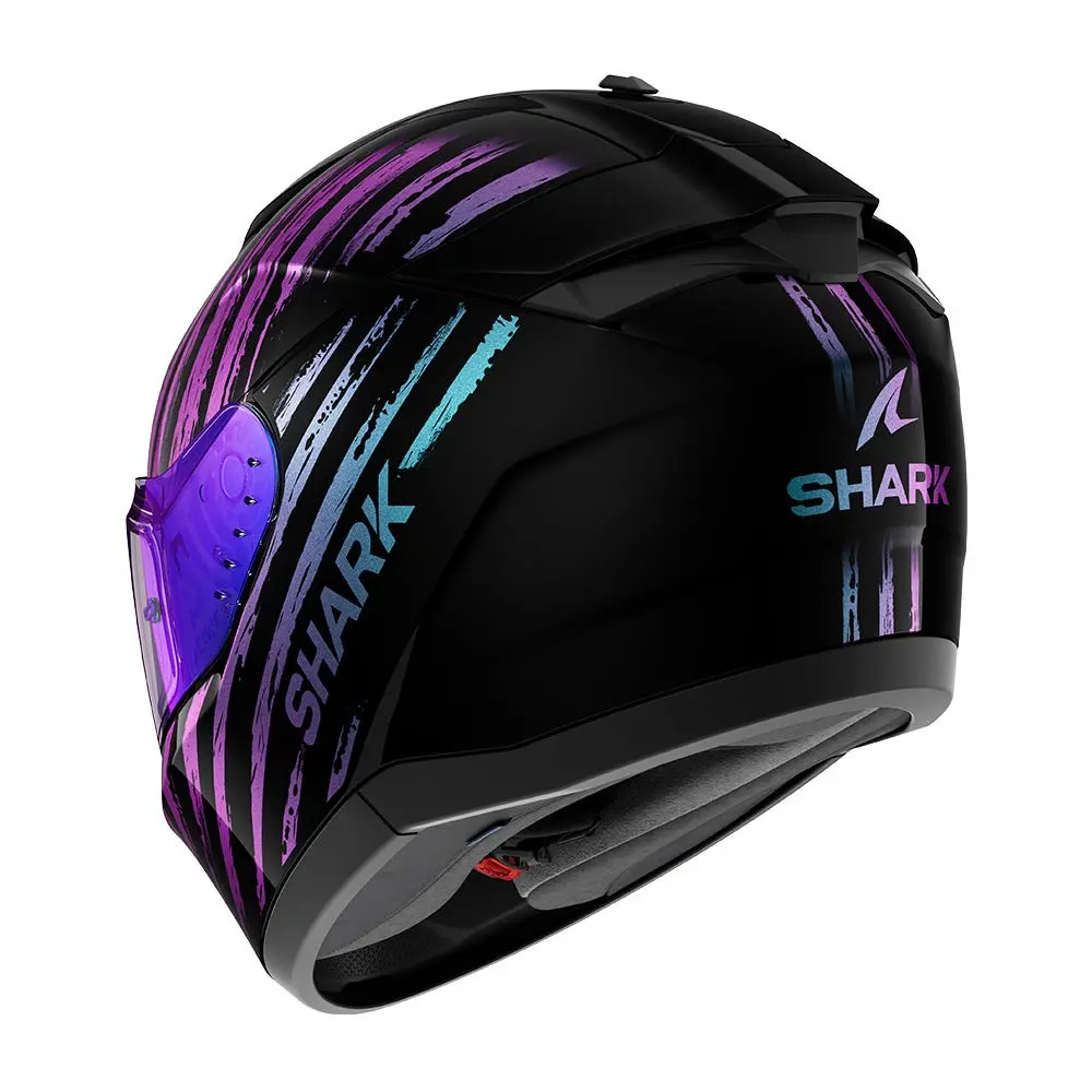Shark Riddill 2 Road Helmet Black/Blue Purple