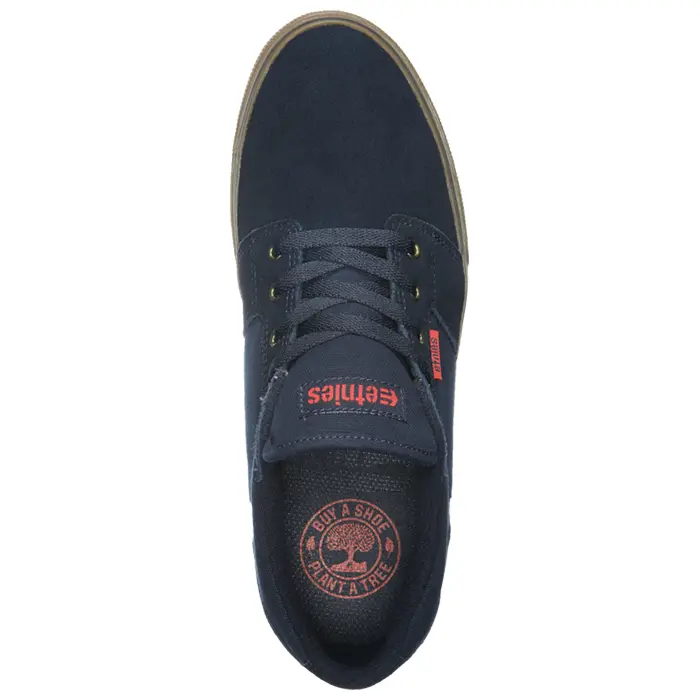 Etnies Barge LS Shoes Navy/Gum/Gold