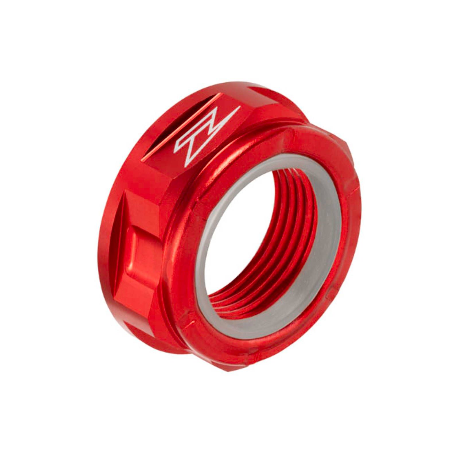 ZETA AXLE NUT M22X32-P1.5 H12L RED - Image 1