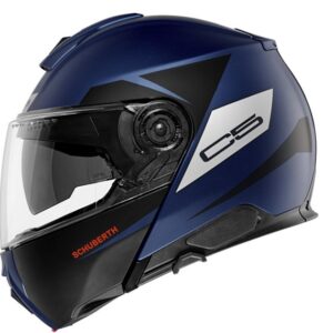 Schuberth (22) C5 Eclipse Blue Road Helmet - Image 2