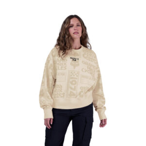 W Circa 74 Oversized Fleece Crew - Image 4