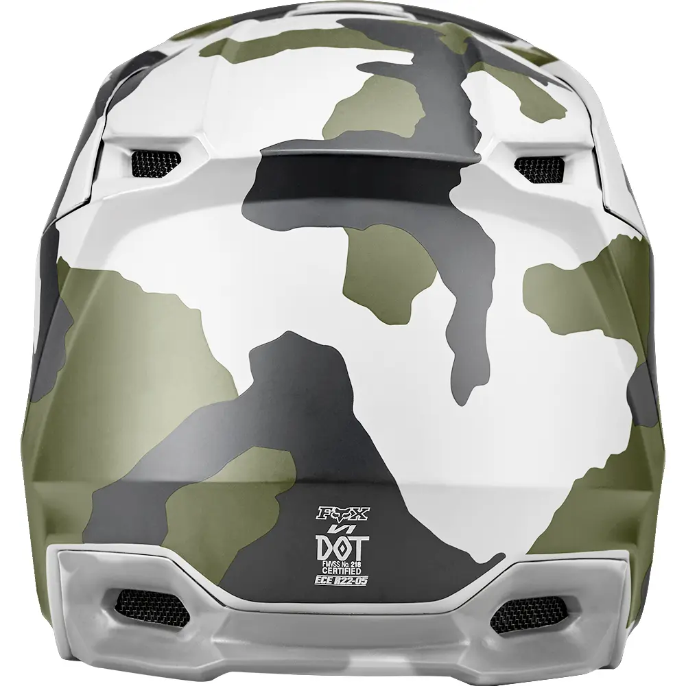 Motocross Helmet Fox V1 Przm Ece Youth Camo