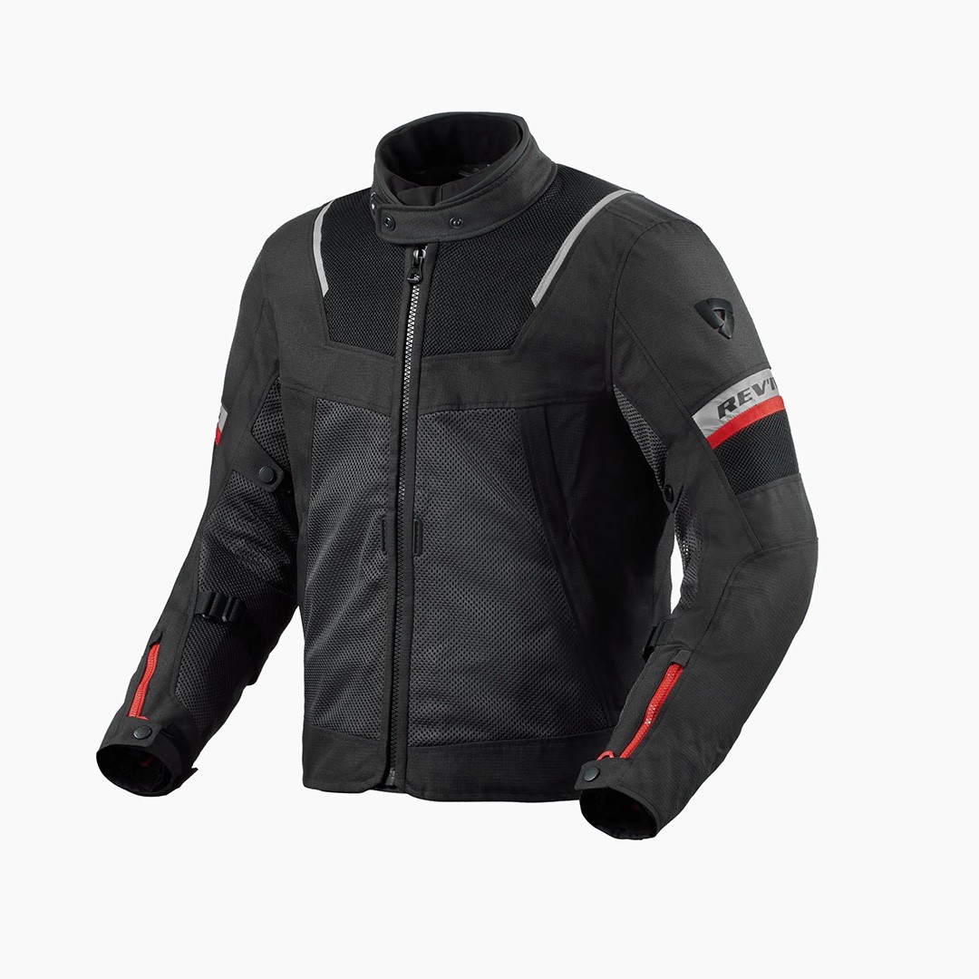 REWV'IT! Tornado 4 H2O Road Jacket Black - Image 1