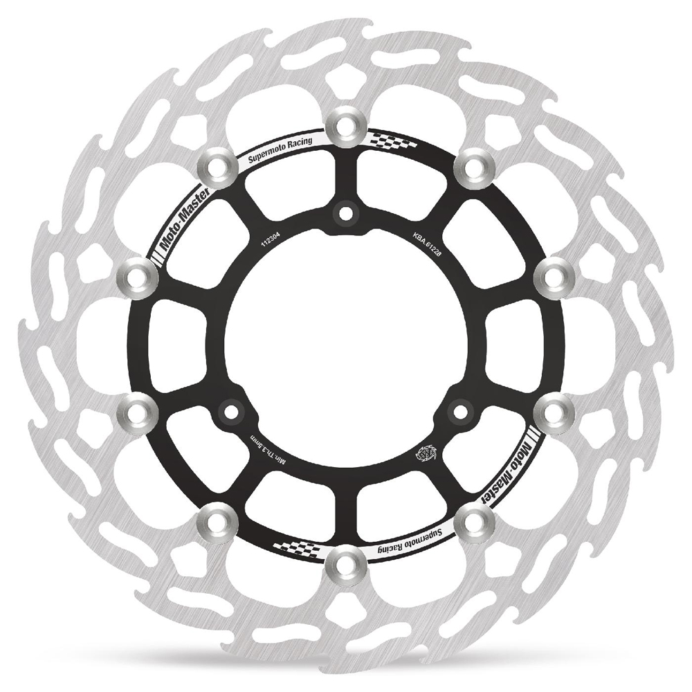 BRAKE DISC FRONT MOTO MASTER FLOATING FLAME 298MM YAMAHA YZ85 02-ON - Image 1