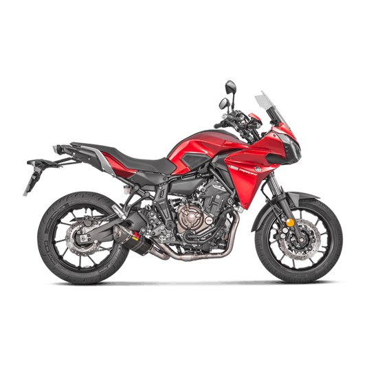 Full Stainless System/Carbon Muffler  Yamaha MT07/FZ07 14-23/XSR700 16-23/Tracer 700 16-19/Tracer 7/GT 2020-23 - Image 8