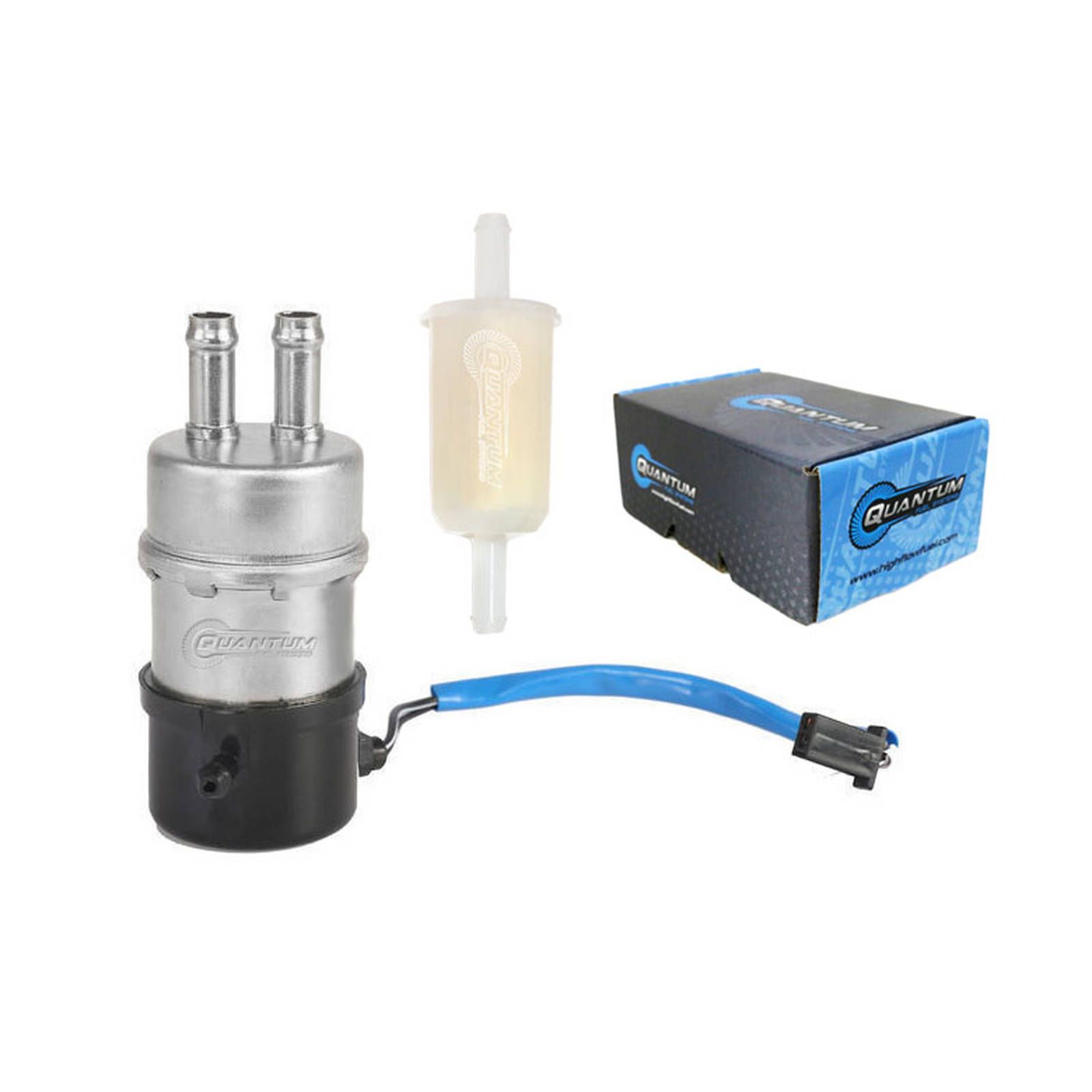 QUANTUM FRAME MOUNTED EFI FUEL PUMP WITH FUEL FILTER - Image 1
