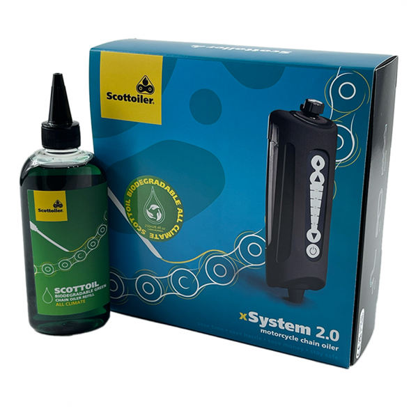 SCOTTOILER xSYSTEM 2.0 WITH BIODEGRADABLE GREEN OIL - Image 1