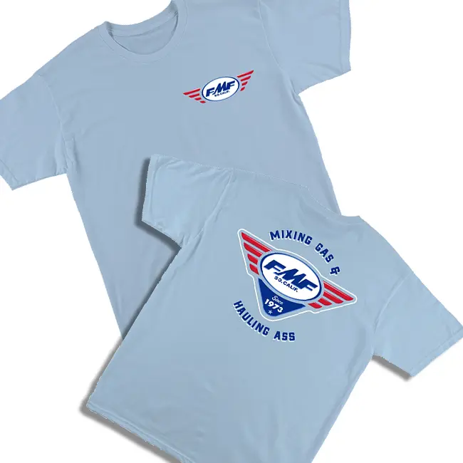 *L Timeless Tee Light Blue FMF []