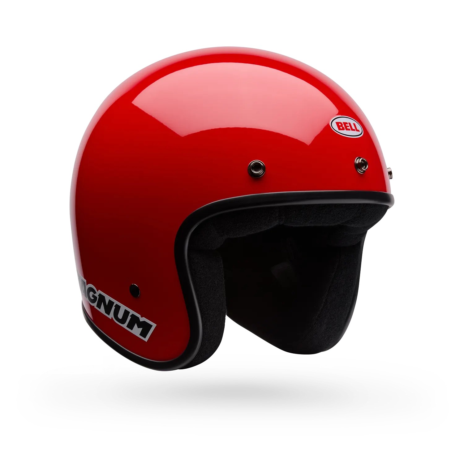 Bell Magnum Solid ECE Open Face Helmet Red - Image 1