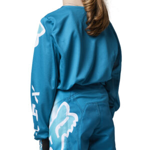 Fox 180 Toxsyk Motocross Jerest Girls Youth Maui Blue - Image 2