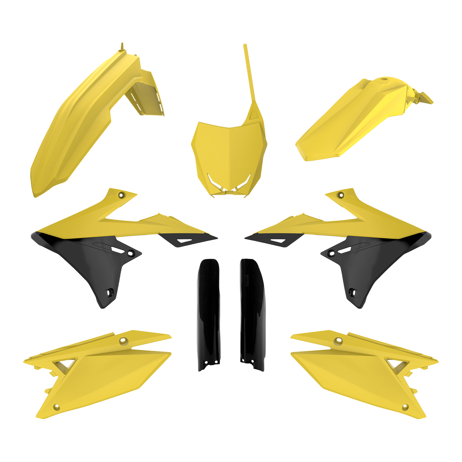Polisport Full Kit - Suzuki RM-Z250 '19-On / RM-Z450 '18-On - OEM Colour '26 - Image 1