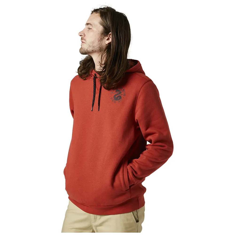 Fox Going Pro Pullover Fleece Hoody Red Clay
