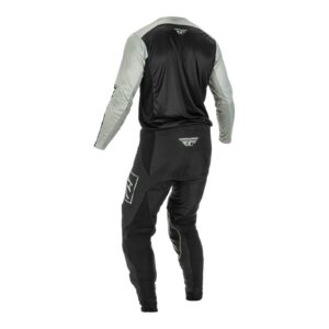 Fly Lite Hydrogen Black/Grey Motocross Jersey - Image 4