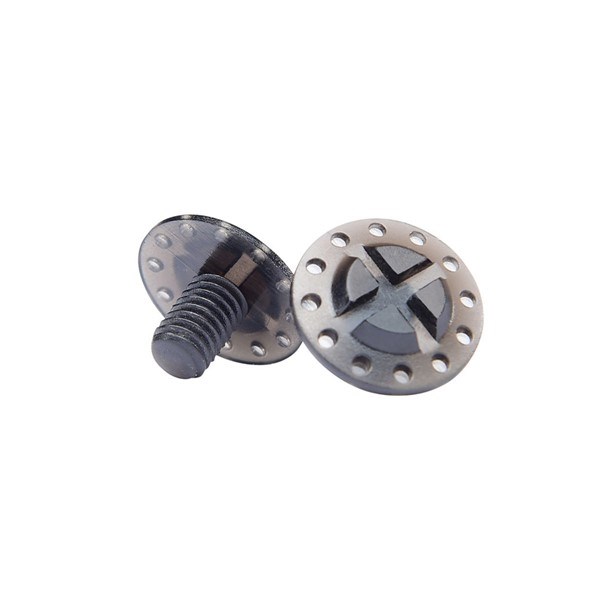 SE4 VISOR SCREWS TRANS BLACK (2 pack) - Image 1