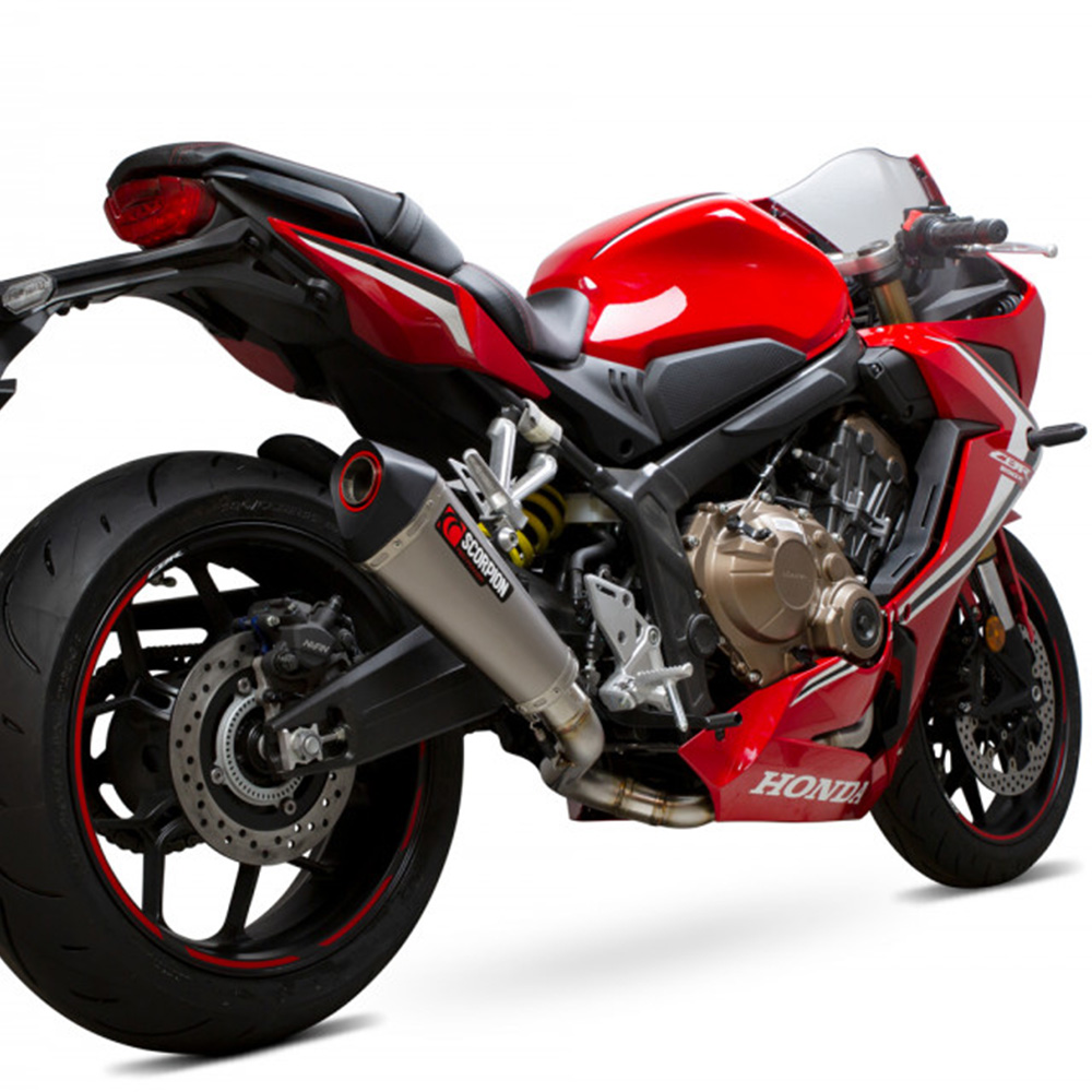 Honda CBR650R 21-23 Serket Taper Full System Titanium - Image 1