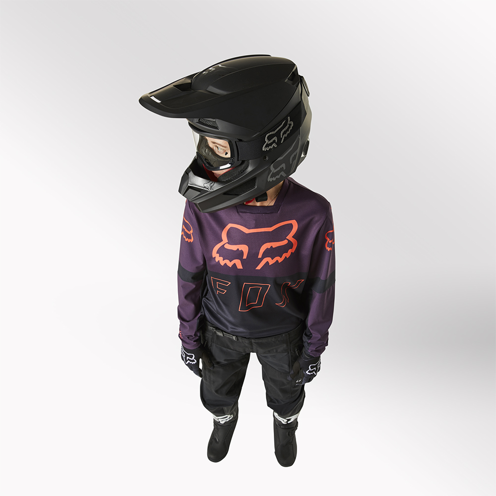 Fox Legion LT Womens Black Motocross Jersey - Image 47