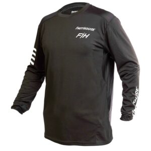 Fasthouse Alloy Rally Long Sleeve Jersey Black - Image 1