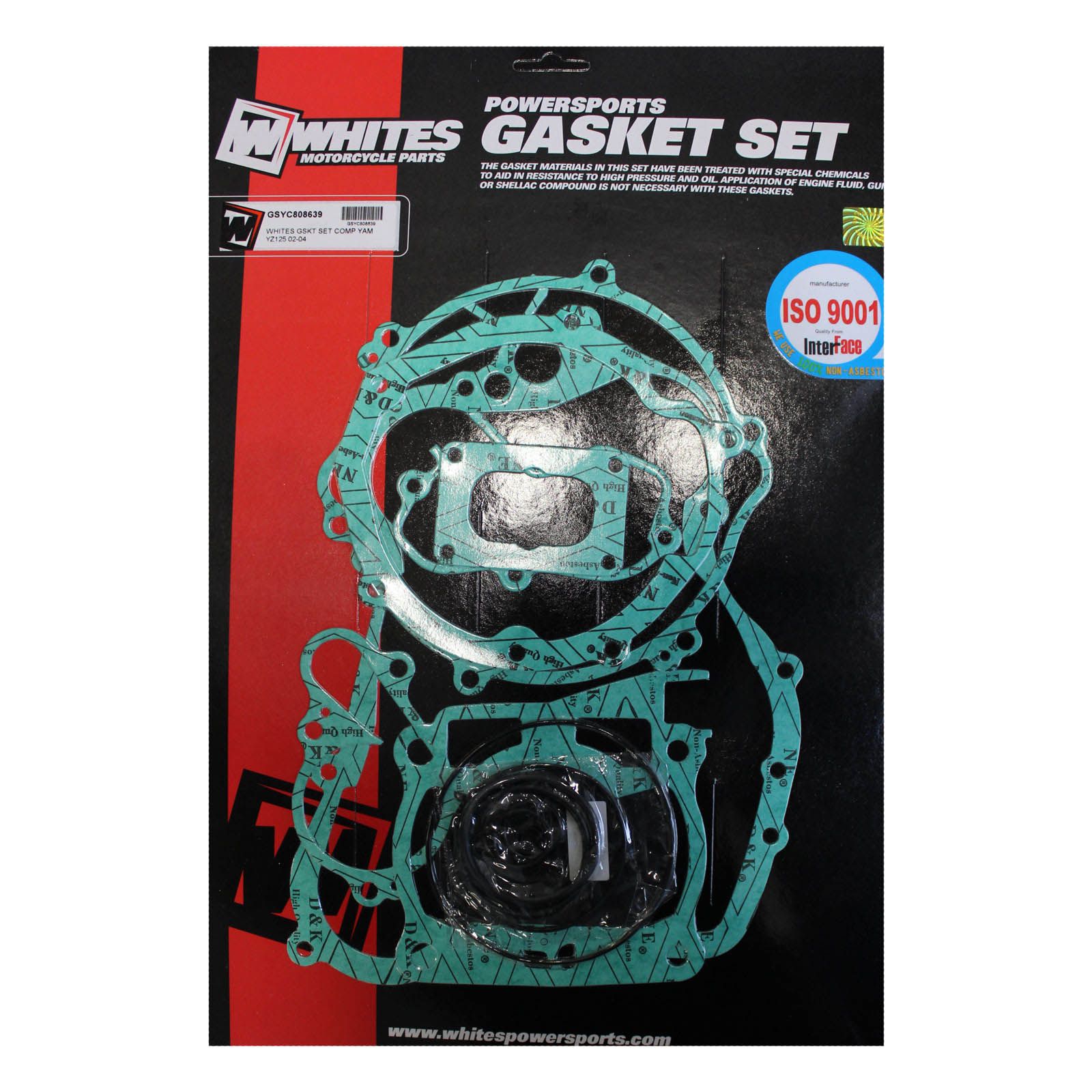 WHITES GASKET SET COMPLETE YAM YZ125 02-04 - Image 1